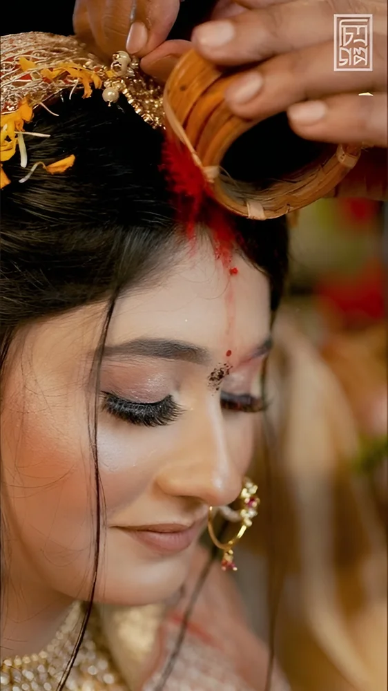 Thumbnail for Event on a wedding day of a Sanatani couple reel